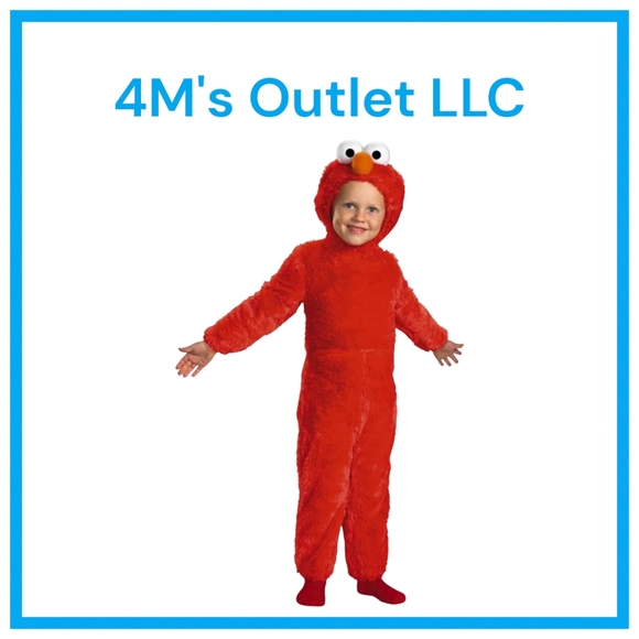 Toddler Furry Elmo Costume - Size: 3T-4T - Picture 1 of 1